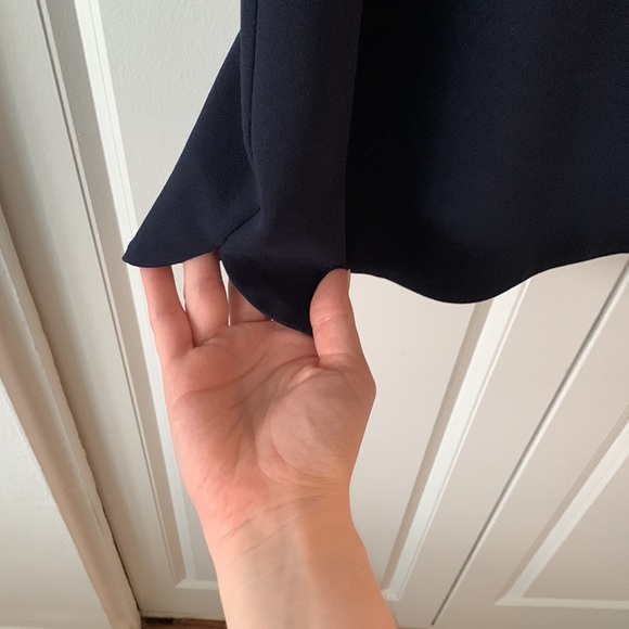 Navy Blue Vince Camuto Half Sleeve Mini Dress perfect for work - Picture 4 of 5